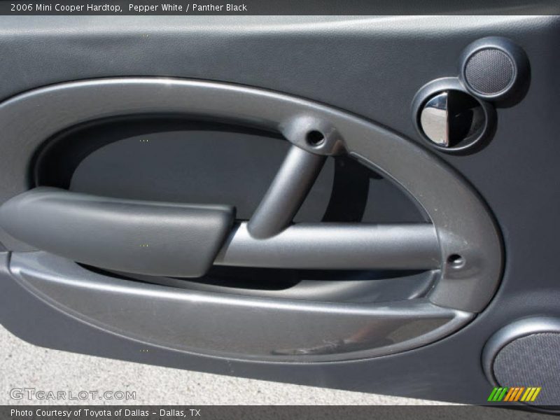 Pepper White / Panther Black 2006 Mini Cooper Hardtop