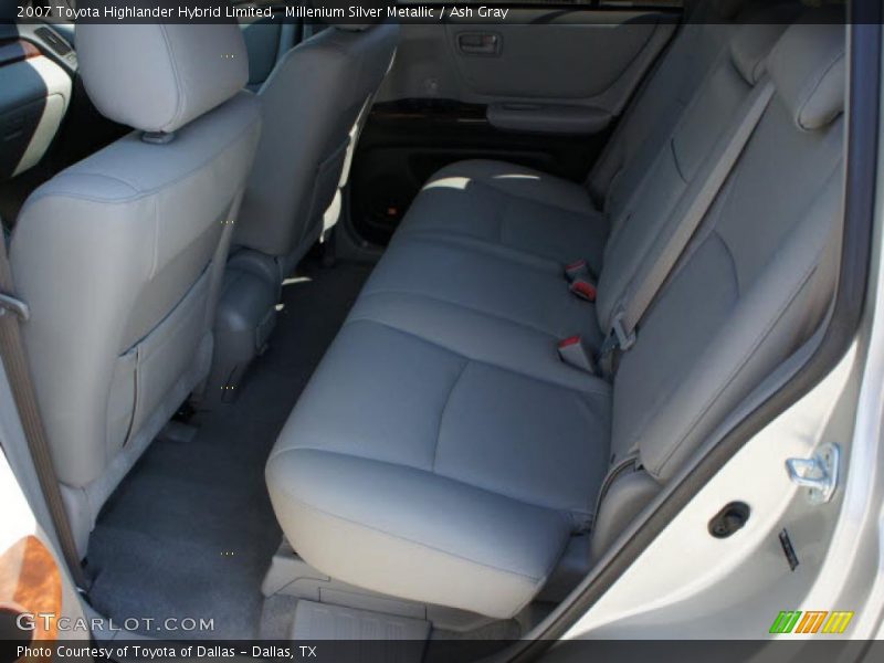 Millenium Silver Metallic / Ash Gray 2007 Toyota Highlander Hybrid Limited