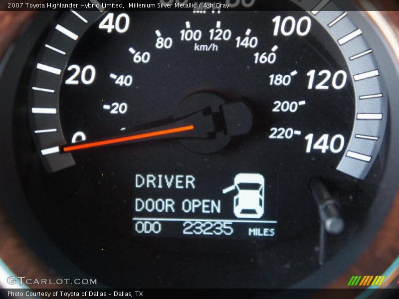 Millenium Silver Metallic / Ash Gray 2007 Toyota Highlander Hybrid Limited