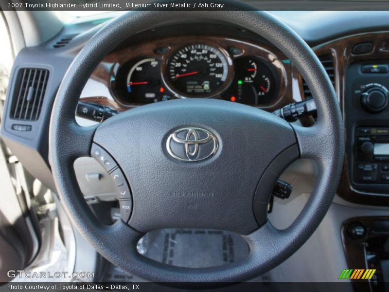  2007 Highlander Hybrid Limited Steering Wheel