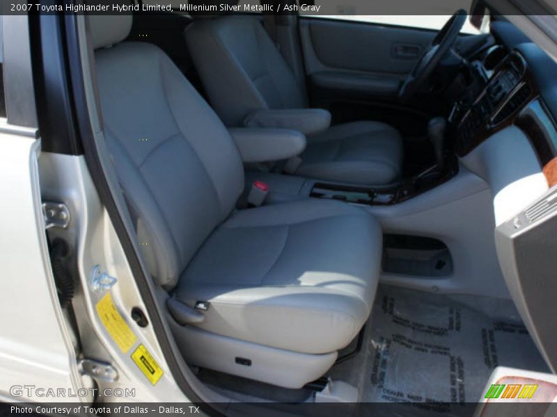 Millenium Silver Metallic / Ash Gray 2007 Toyota Highlander Hybrid Limited