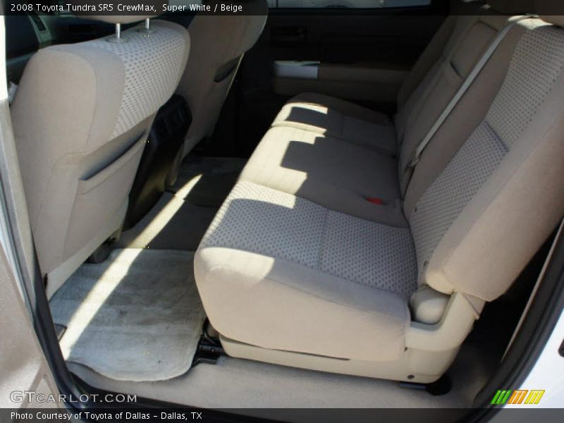 Super White / Beige 2008 Toyota Tundra SR5 CrewMax