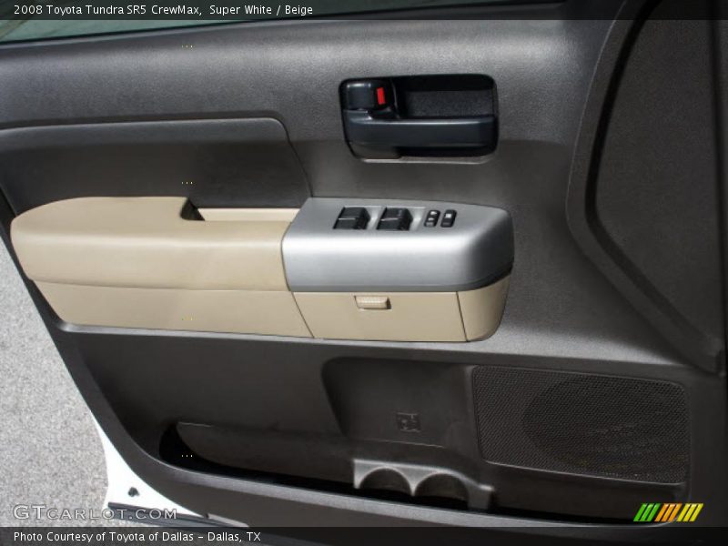 Super White / Beige 2008 Toyota Tundra SR5 CrewMax