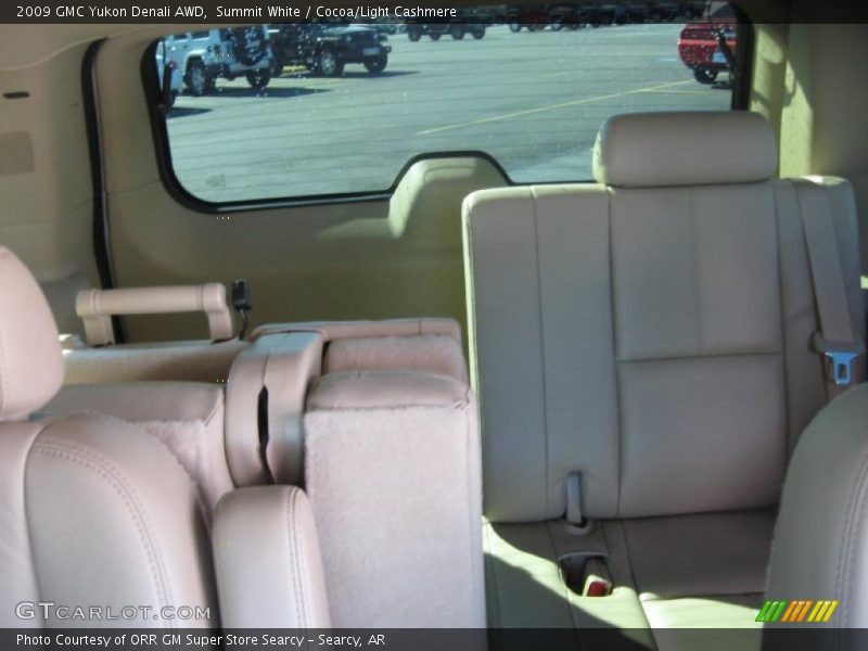 Summit White / Cocoa/Light Cashmere 2009 GMC Yukon Denali AWD