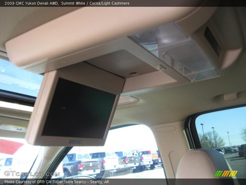 Summit White / Cocoa/Light Cashmere 2009 GMC Yukon Denali AWD