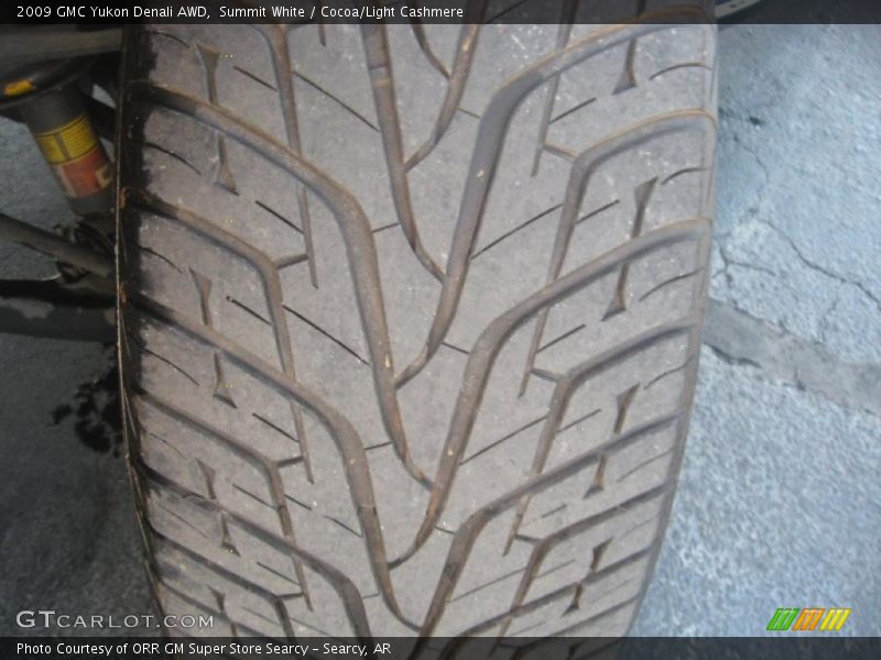 Summit White / Cocoa/Light Cashmere 2009 GMC Yukon Denali AWD