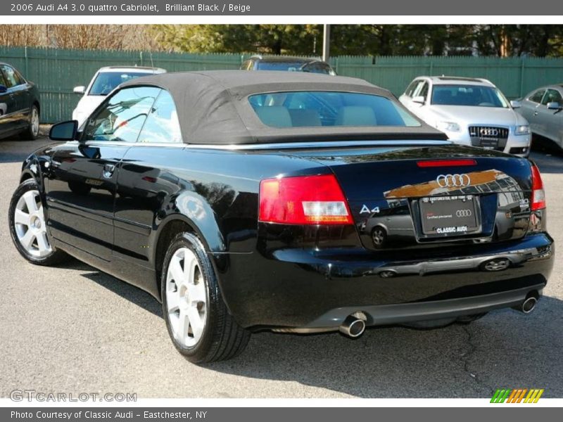  2006 A4 3.0 quattro Cabriolet Brilliant Black