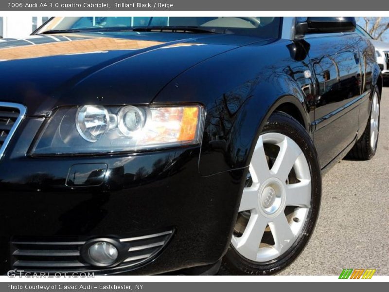 Brilliant Black / Beige 2006 Audi A4 3.0 quattro Cabriolet