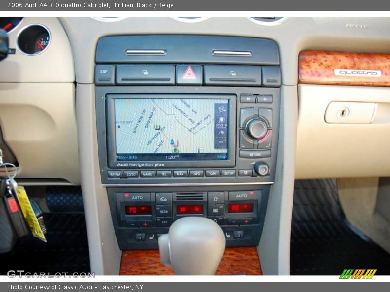 Navigation of 2006 A4 3.0 quattro Cabriolet