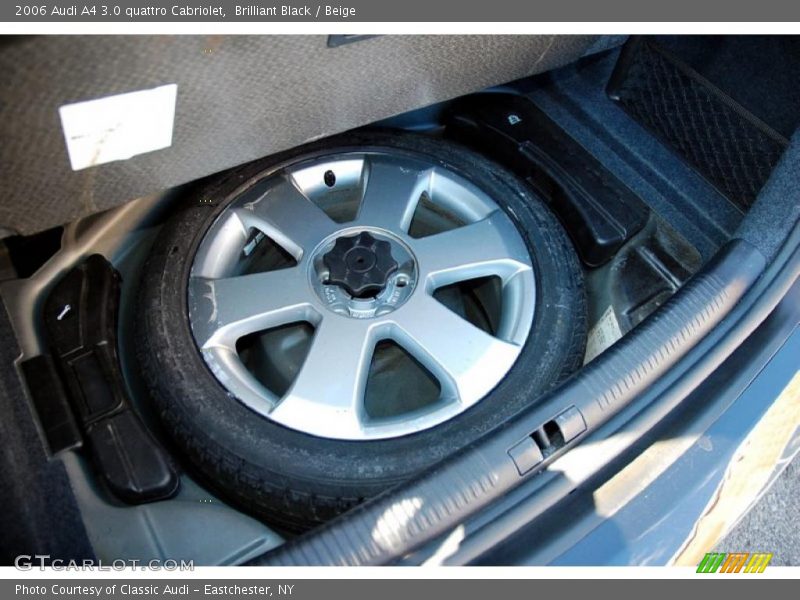 Brilliant Black / Beige 2006 Audi A4 3.0 quattro Cabriolet