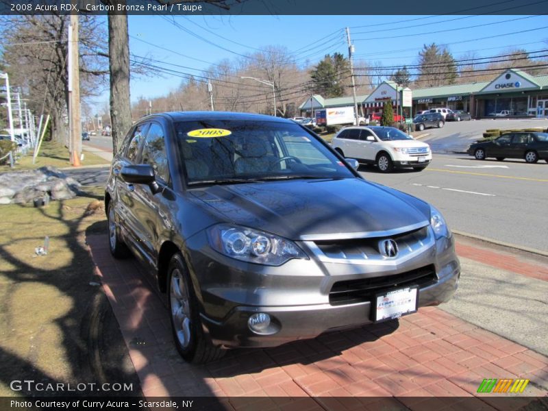 Carbon Bronze Pearl / Taupe 2008 Acura RDX