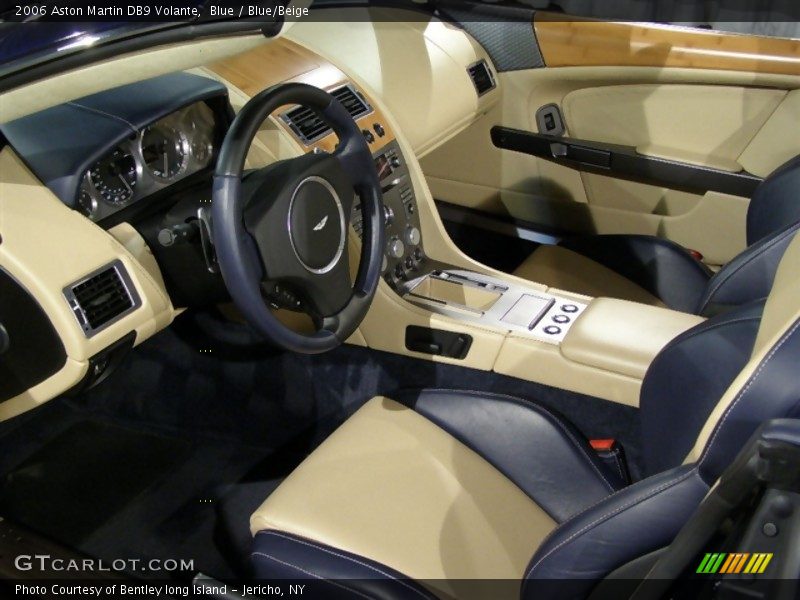 Blue / Blue/Beige 2006 Aston Martin DB9 Volante