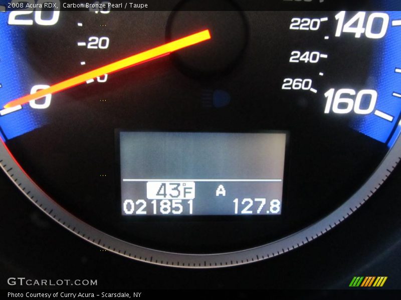 Carbon Bronze Pearl / Taupe 2008 Acura RDX