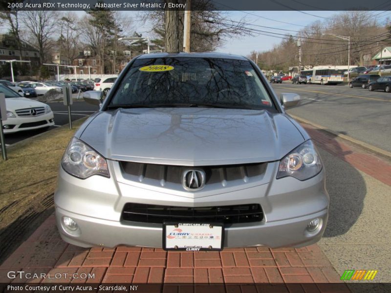 Alabaster Silver Metallic / Ebony 2008 Acura RDX Technology