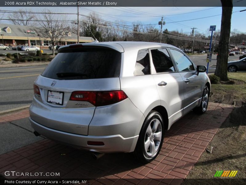 Alabaster Silver Metallic / Ebony 2008 Acura RDX Technology