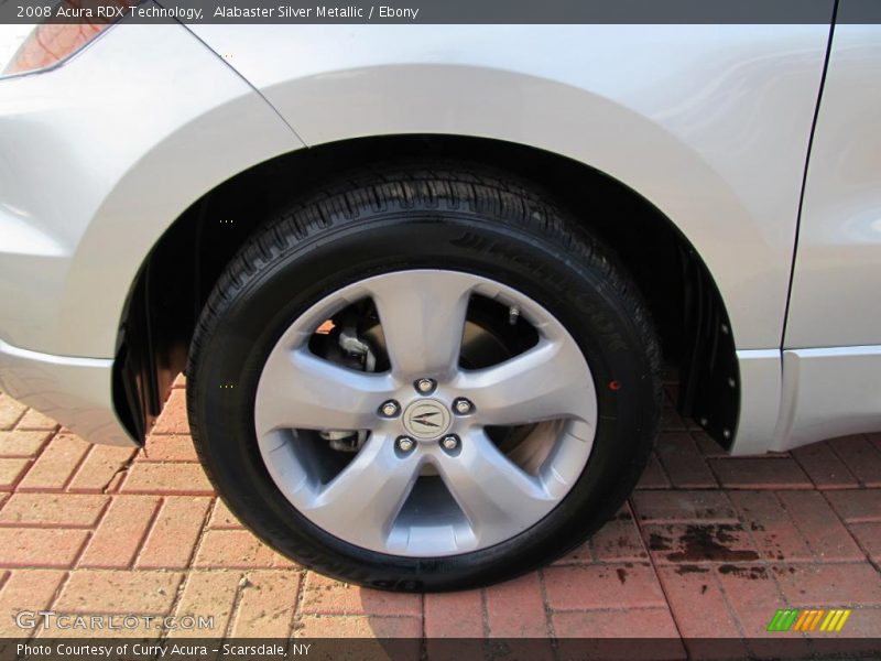 Alabaster Silver Metallic / Ebony 2008 Acura RDX Technology