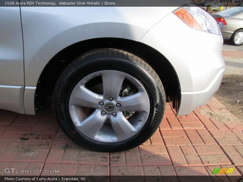 Alabaster Silver Metallic / Ebony 2008 Acura RDX Technology