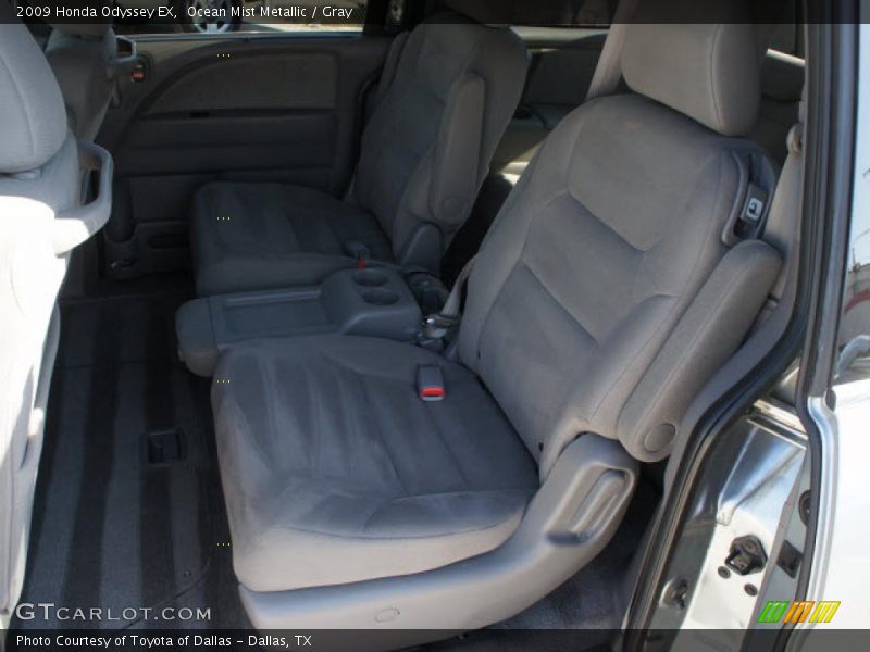 Ocean Mist Metallic / Gray 2009 Honda Odyssey EX