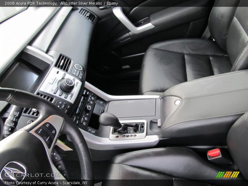 Alabaster Silver Metallic / Ebony 2008 Acura RDX Technology