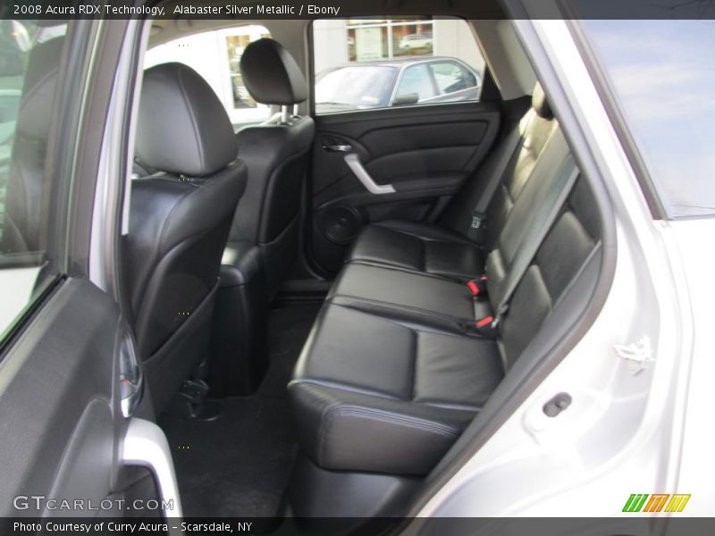 Alabaster Silver Metallic / Ebony 2008 Acura RDX Technology