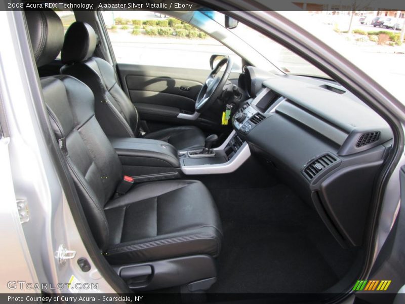 Alabaster Silver Metallic / Ebony 2008 Acura RDX Technology