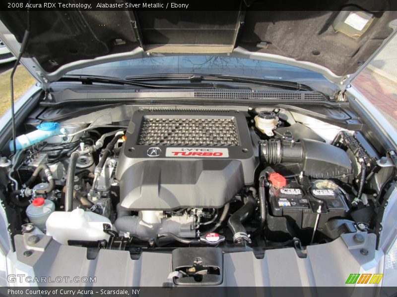 Alabaster Silver Metallic / Ebony 2008 Acura RDX Technology