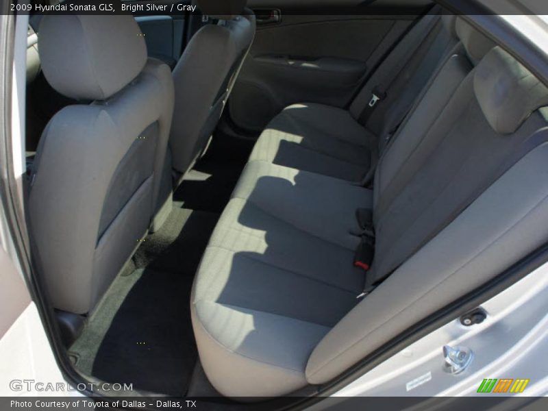 Bright Silver / Gray 2009 Hyundai Sonata GLS