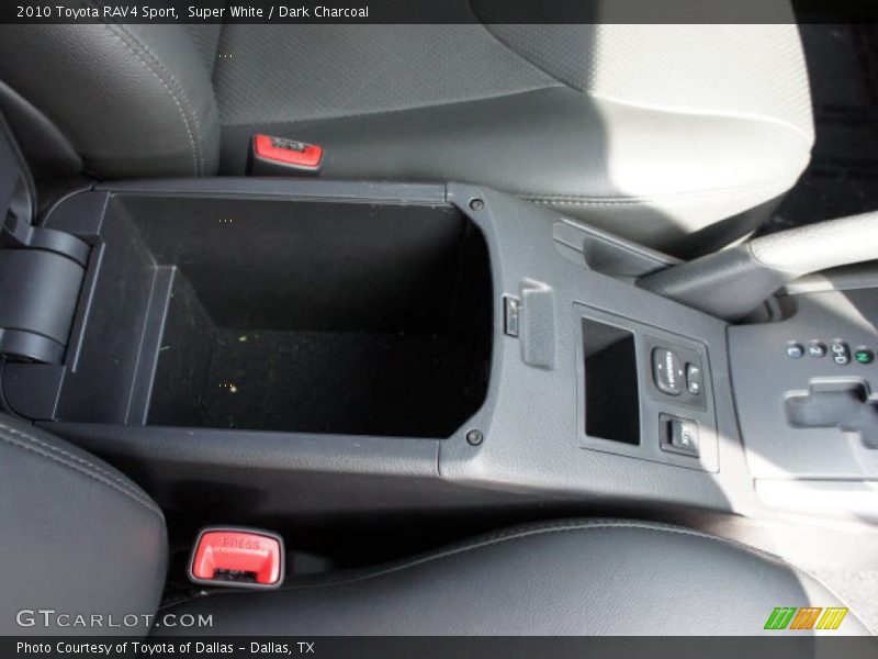 Super White / Dark Charcoal 2010 Toyota RAV4 Sport