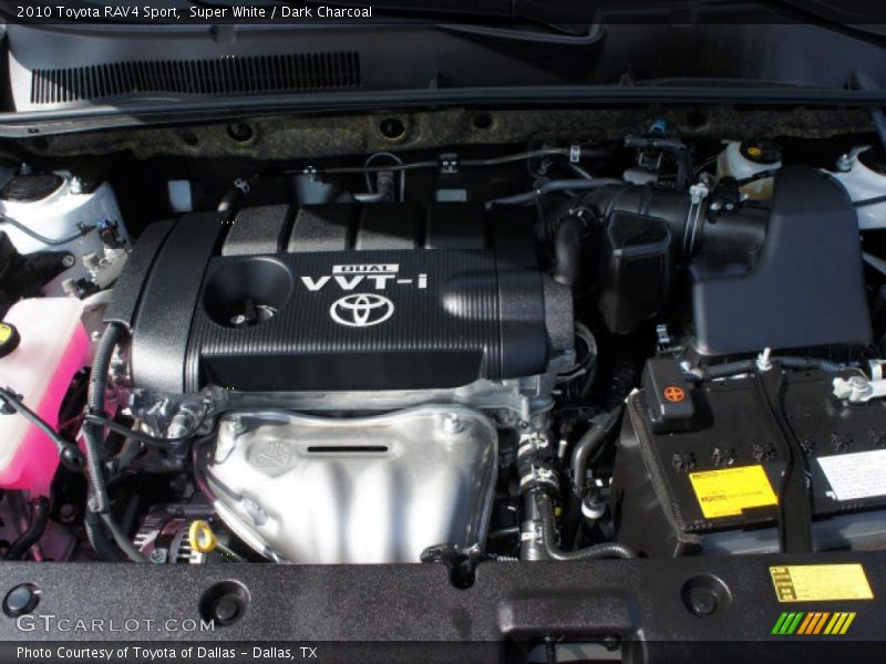  2010 RAV4 Sport Engine - 2.5 Liter DOHC 16-Valve Dual VVT-i 4 Cylinder