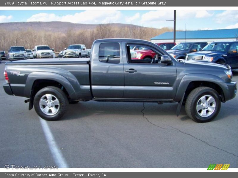 Magnetic Gray Metallic / Graphite Gray 2009 Toyota Tacoma V6 TRD Sport Access Cab 4x4