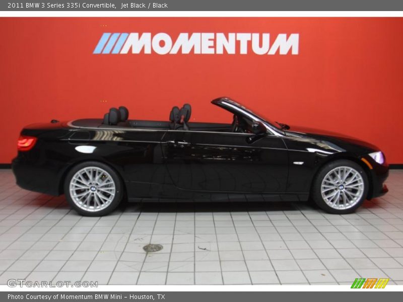Jet Black / Black 2011 BMW 3 Series 335i Convertible