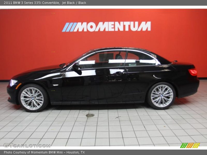 Jet Black / Black 2011 BMW 3 Series 335i Convertible