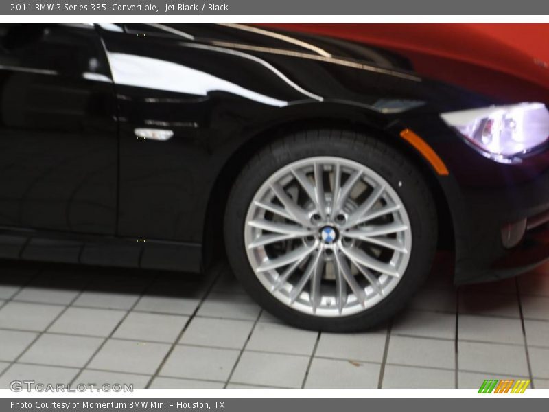 Jet Black / Black 2011 BMW 3 Series 335i Convertible