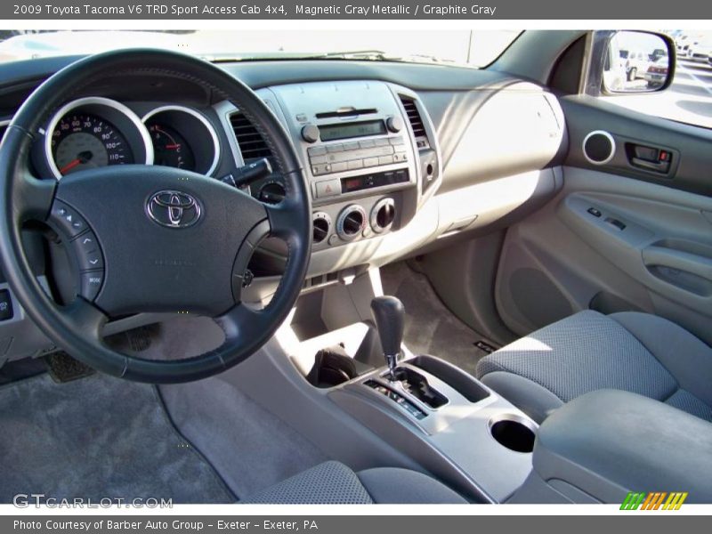 Magnetic Gray Metallic / Graphite Gray 2009 Toyota Tacoma V6 TRD Sport Access Cab 4x4