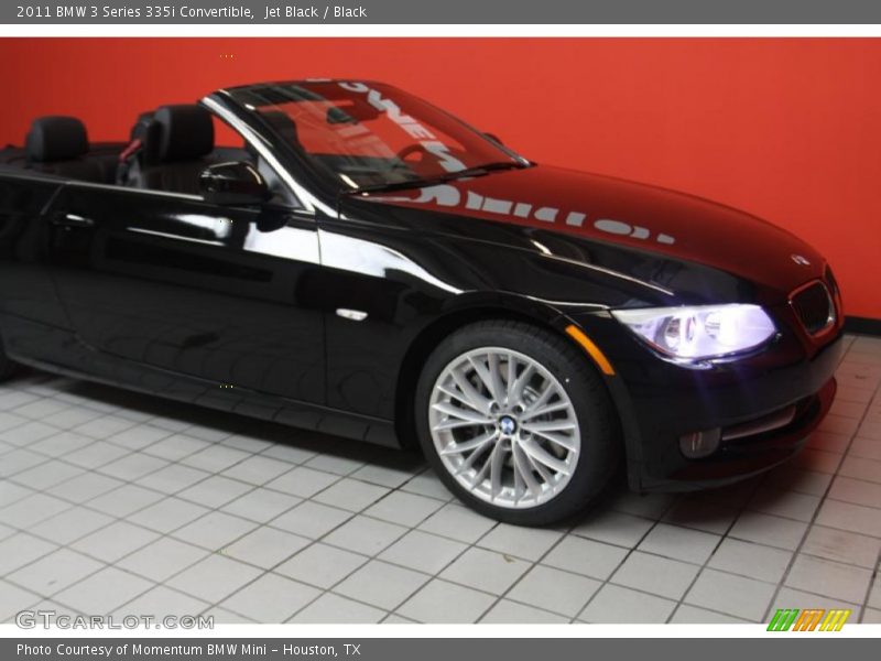 Jet Black / Black 2011 BMW 3 Series 335i Convertible