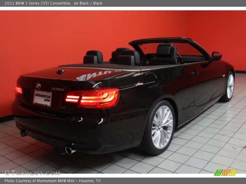 Jet Black / Black 2011 BMW 3 Series 335i Convertible