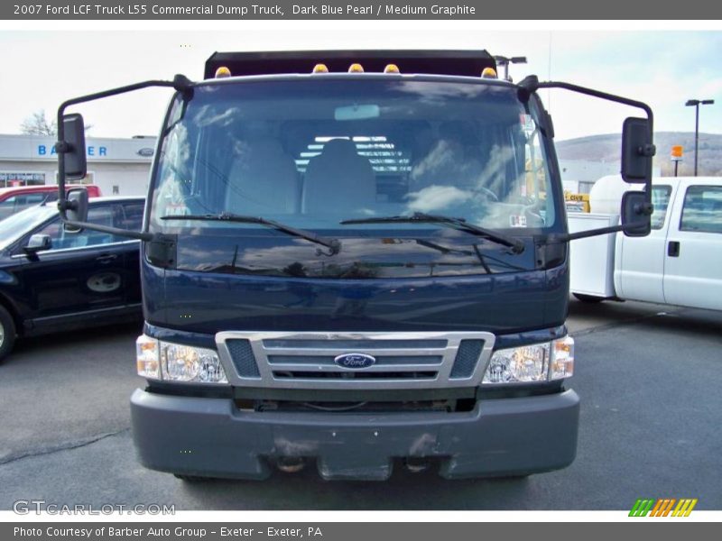  2007 LCF Truck L55 Commercial Dump Truck Dark Blue Pearl