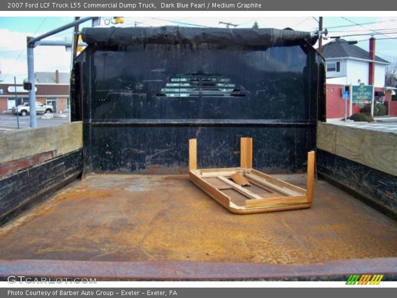 Dark Blue Pearl / Medium Graphite 2007 Ford LCF Truck L55 Commercial Dump Truck