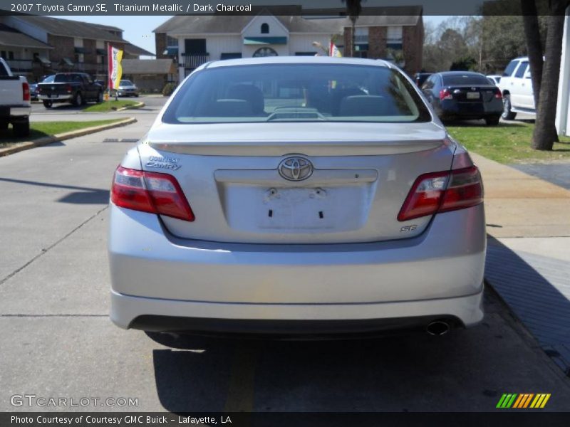 Titanium Metallic / Dark Charcoal 2007 Toyota Camry SE