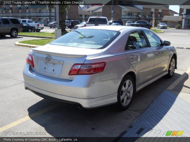 Titanium Metallic / Dark Charcoal 2007 Toyota Camry SE