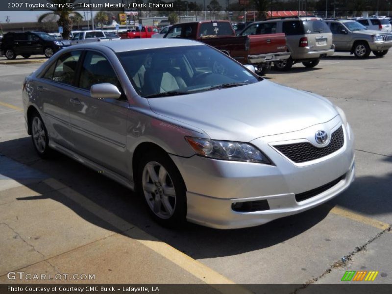 Titanium Metallic / Dark Charcoal 2007 Toyota Camry SE