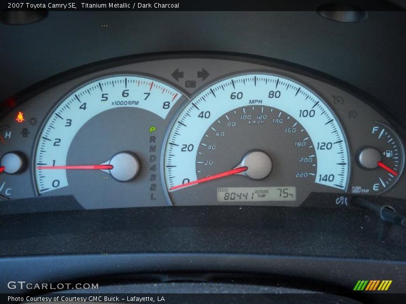 Titanium Metallic / Dark Charcoal 2007 Toyota Camry SE