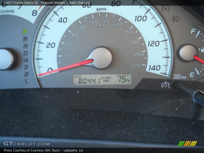 Titanium Metallic / Dark Charcoal 2007 Toyota Camry SE