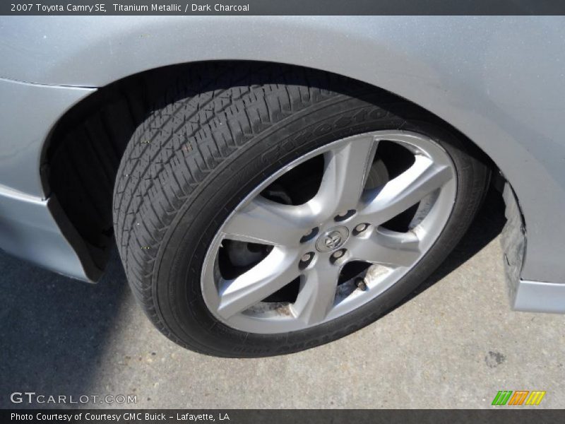 Titanium Metallic / Dark Charcoal 2007 Toyota Camry SE
