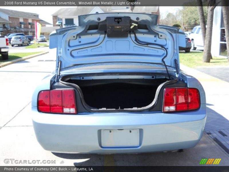 Windveil Blue Metallic / Light Graphite 2008 Ford Mustang V6 Deluxe Convertible