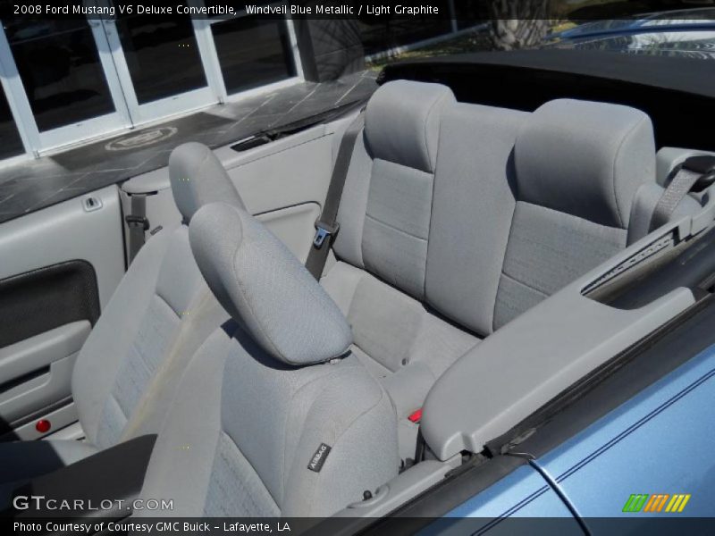 Windveil Blue Metallic / Light Graphite 2008 Ford Mustang V6 Deluxe Convertible