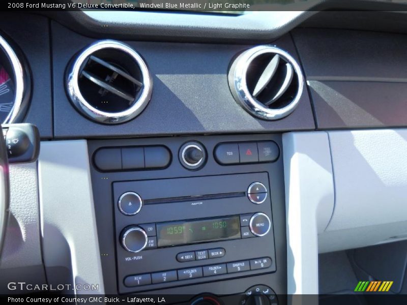 Windveil Blue Metallic / Light Graphite 2008 Ford Mustang V6 Deluxe Convertible