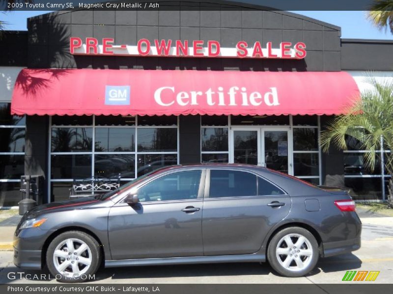 Magnetic Gray Metallic / Ash 2009 Toyota Camry SE