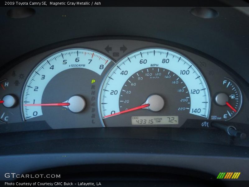 Magnetic Gray Metallic / Ash 2009 Toyota Camry SE