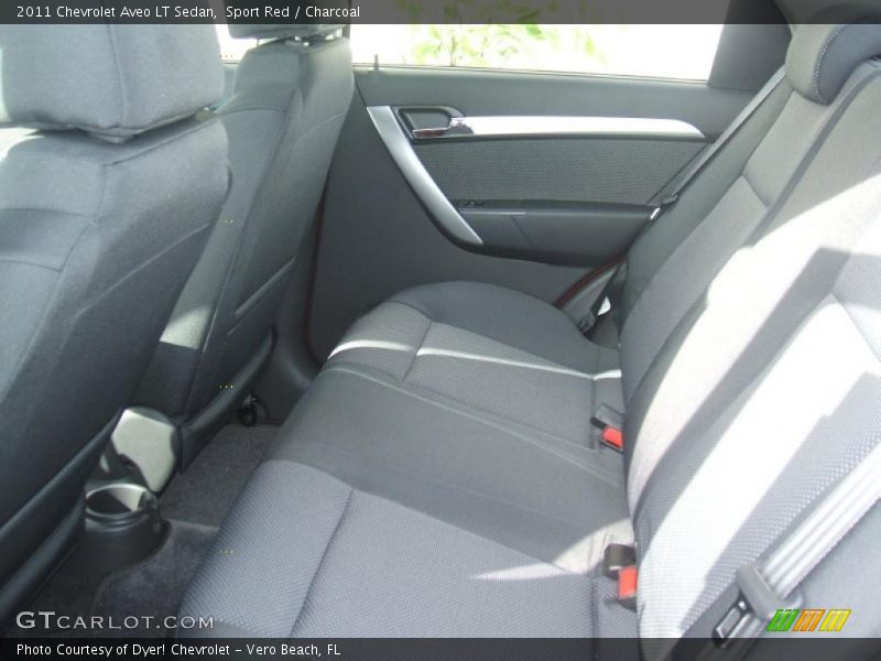  2011 Aveo LT Sedan Charcoal Interior